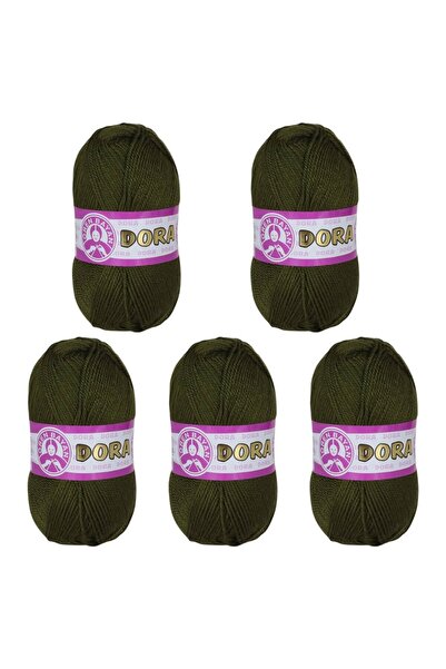 Ören Bayan خيط حياكة أورين دورا - أخضر - عبوة من 5 قطع - (رمز اللون: 077)