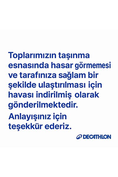 Decathlon Allsix Dış Mekan Voleybol Topu - Sarı / Koyu Mavi - VBO500