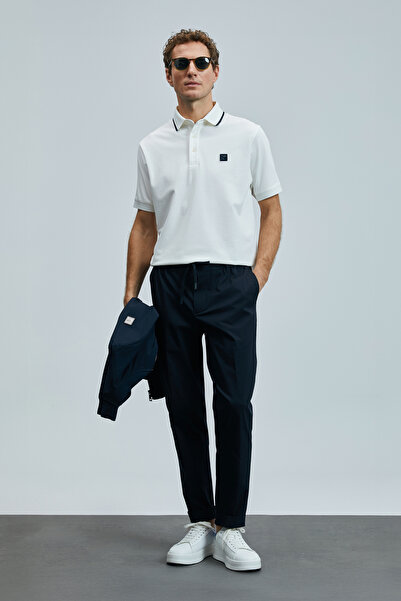 Lufian Echo Smart Чоловіча поло-футболка Біла