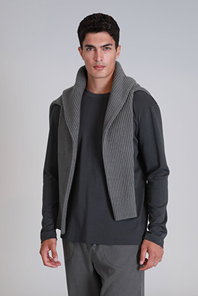 Lufian Men's Long Sleeve T-Shirt - Patrice Khaki