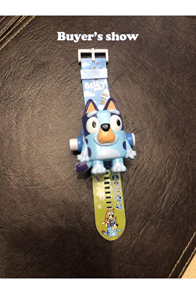 Choice 1 ساعة لعبة أنمي بلوي وبينجو 24 نمطًا من صور شخصيات الرسوم المتحركة ساعة عرض رقمية إلكترونية.