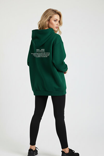 UNCİA OUTDOORS Φούτερ με κουκούλα, oversized, unisex