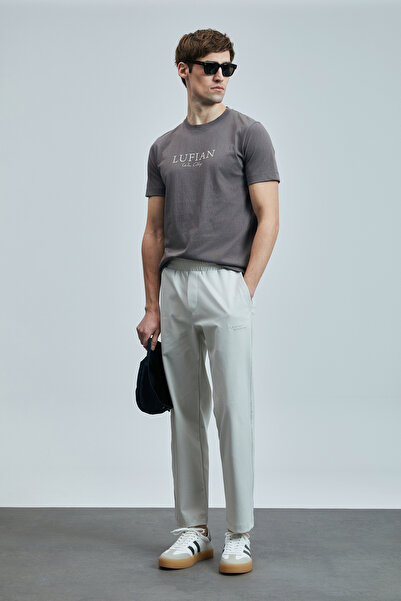 Lufian Αγάπη Μοντέρνα Γραφικά T-Shirt Μινκ