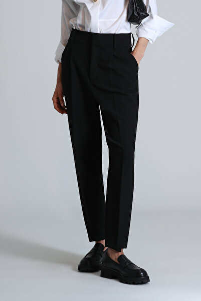 Lufian Vadu Kadın Pantolon Siyah