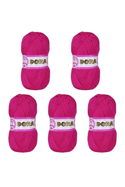 Ören Bayan خيط حياكة أورين دورا - فوشيا - عبوة من 5 قطع - (رمز اللون: 045)
