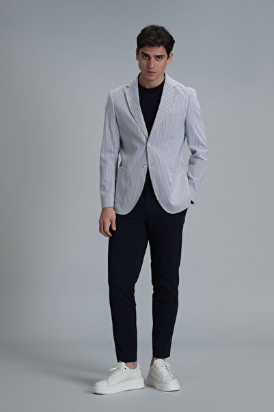 Lufian Sea Smart Erkek Chino Pantolon Slim Fit Lacivert