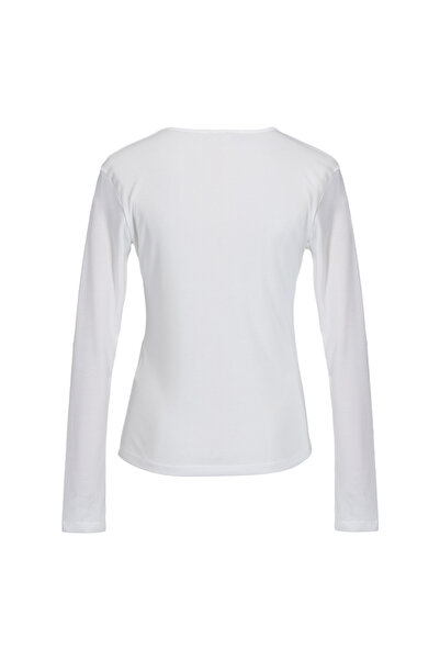 Lufian Ecru Color Vechio Women's T-Shirt