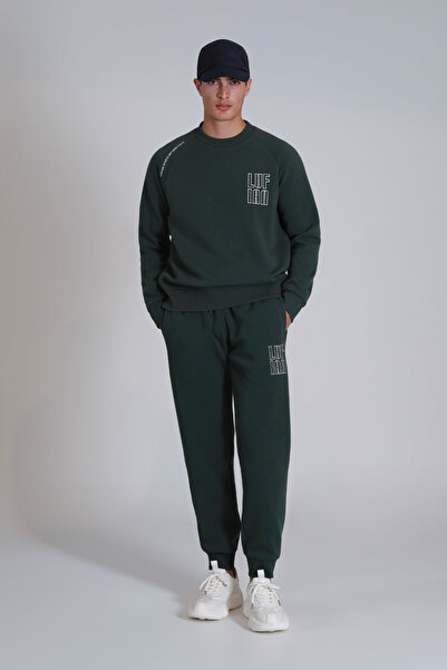 Lufian Ανδρικό φούτερ Diego Grass Green