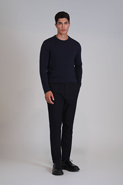 Lufian Stone Erkek Kazak Lacivert