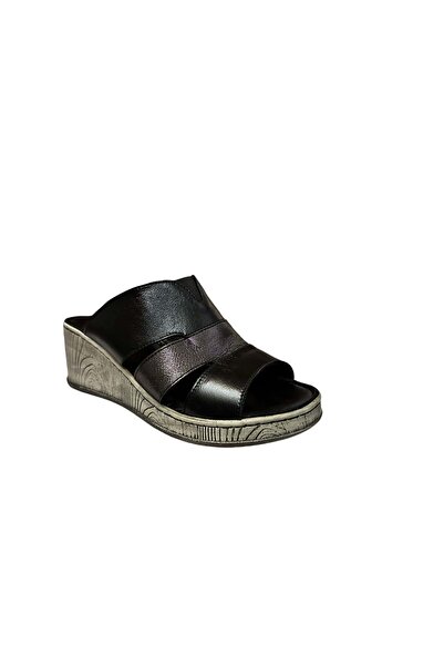 Kristal kr.40 Анатомічні тапочки з натуральної шкіри з внутрішньою і зовнішньою підошвою