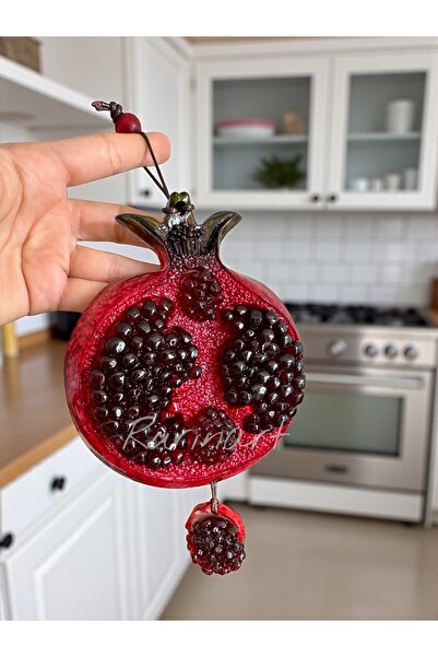Rurinart Nar duvar süsü/farklı tasarım/kapı süsü/mutfak süsü/bereket simgesi/duvar süsü