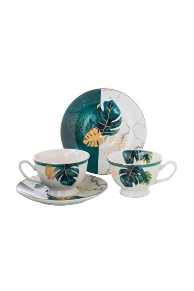 HIC Porcelain Turkish Coffee Set 4 Pcs