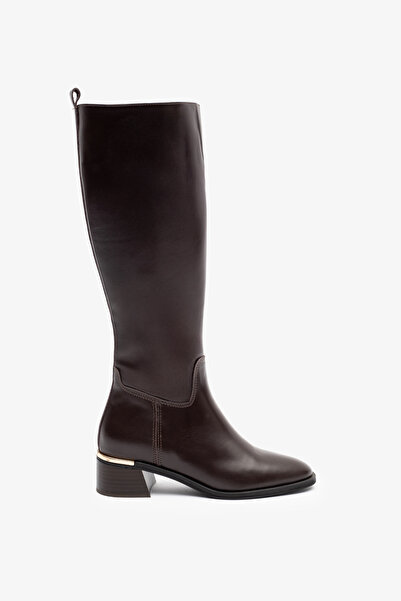 Louis Cardy Mosby Kahverengi Deri Kadın Çizme