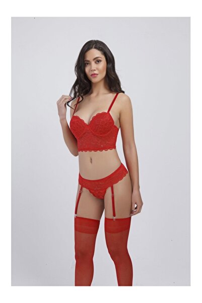 BÜŞRA 111 Underwire Unpadded Bra Set