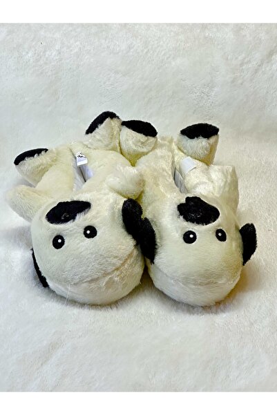 Bayramoğlu Ayı Figürlü Sessiz Taban Pofuduk Ev Terliği