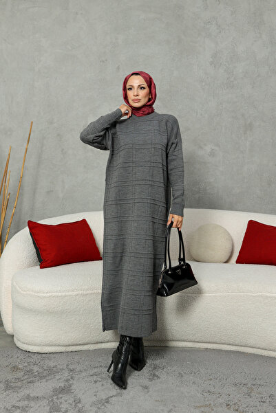 NEW DAĞ Φόρεμα με καρό σχέδιο