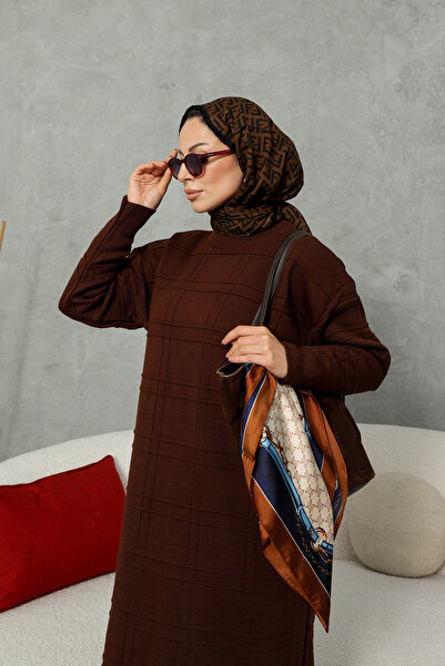 NEW DAĞ Plaid Detailed Dress