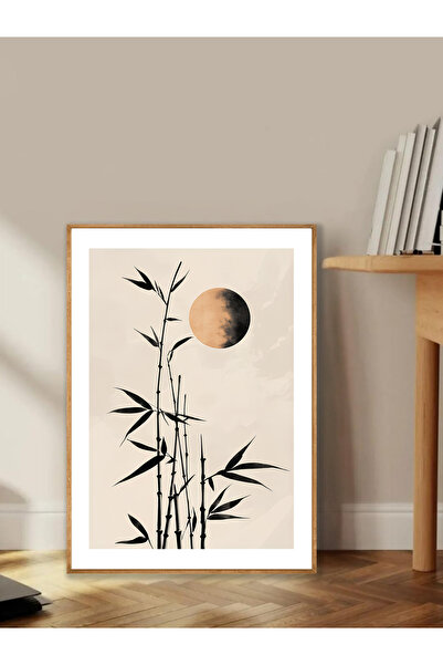 Tuba Decor Tablo dintr-o singură bucată cu rame din lemn pentru sufragerie, sufragerie, bucătărie