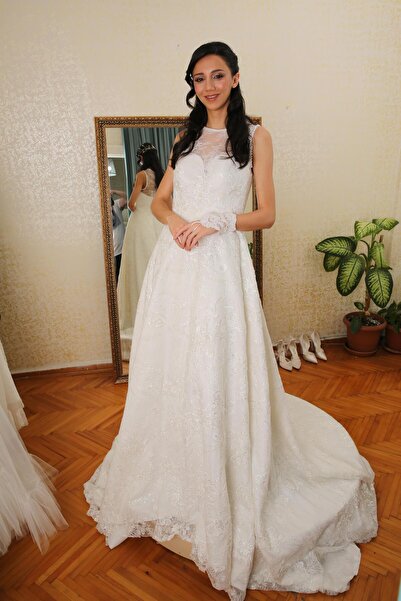 wisteriA A KESİM DANTEL GELİNLİK