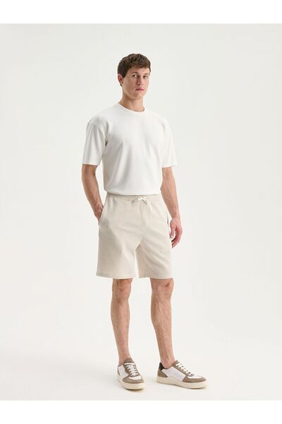 LC Waikiki Pantaloni scurți pentru bărbați cu dungi LCW Vision Standard Fit