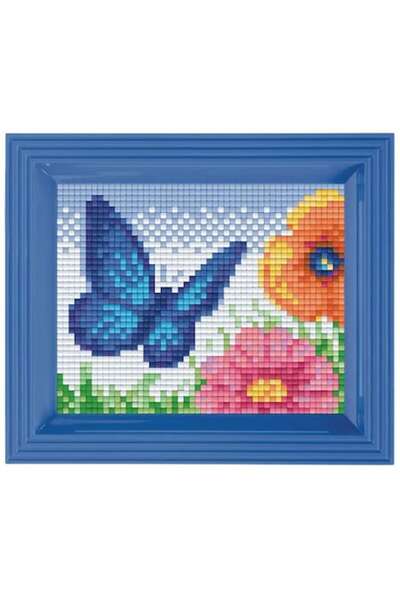 Pixelhobby Set Premium – Fluture, 40 x 50 pixeli, Multicolor | Kit mozaic pen...
