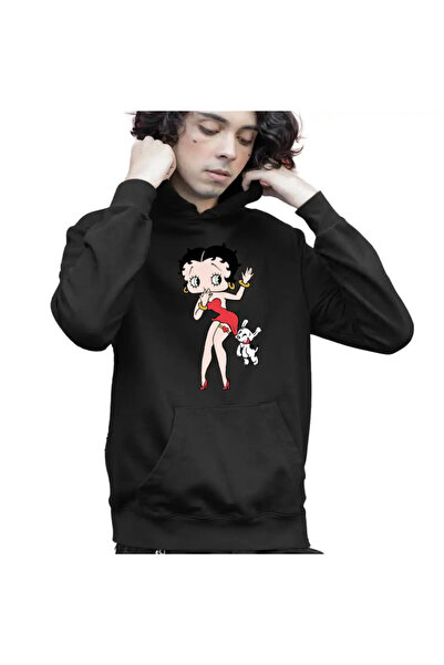 OEM Hanorac Copii Baieti Betty Boop Catel Pudel Valentines Day