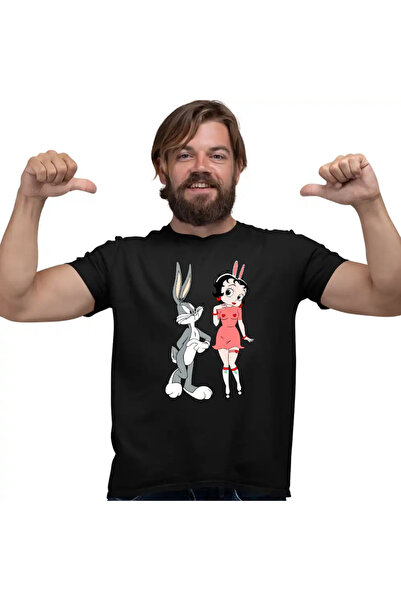 OEM Men's T-Shirt Betty Boop Bugs Bunny Playboy Bunny