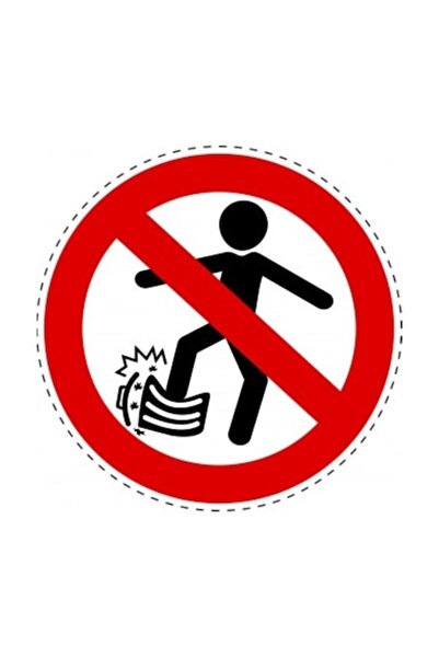 autostickere Autocolant decorativ — Semn de interdicție „Vandalismul interzis...