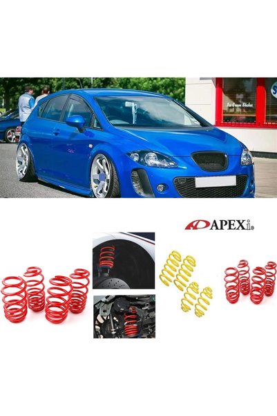 X POWER TUNİNG SEAT LEON 2005-2012 MK2 APEXİ 4.5 CM HELEZON SPOR YAY