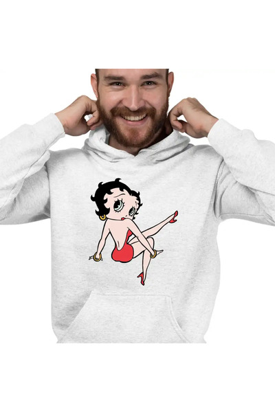 OEM Hanorac Barbati Betty Boop Desene Animate Cartoon