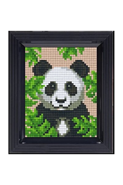 Pixelhobby Set Creativ Pixel Hobby, Panda in jungla, 40 x 50 pixeli, Multicolor