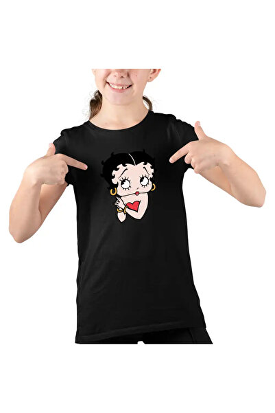 OEM Tricou Copii Fete Betty Boop Talkartoon Looney Tunes