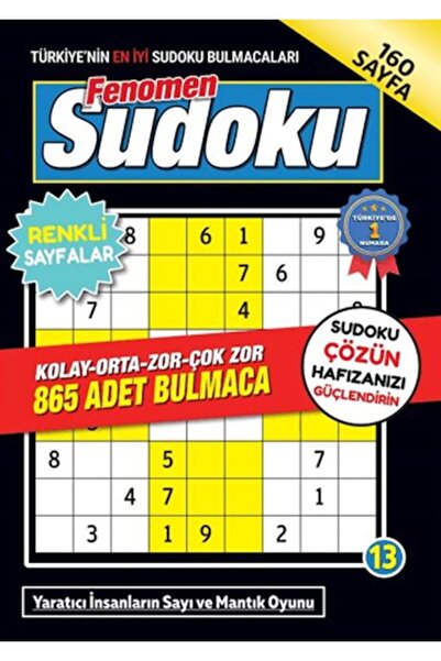 Maxi Yayıncılık فنيمون سودوكو 13