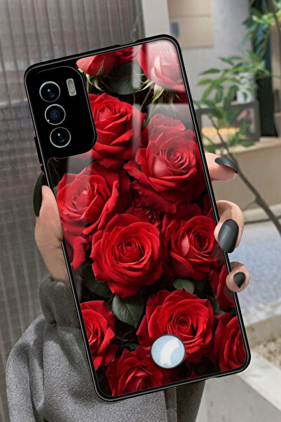 Reeder S19 Max Pro S Uyumlu Gül Tasarımlı Glossy Premium Kılıf