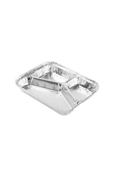 Generic 3-part tin plate, size 23 x 18 cm, pack (30 pieces), No. 1074