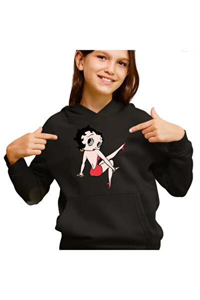 OEM Hanorac Copii Fete Betty Boop Desene Animate Cartoon