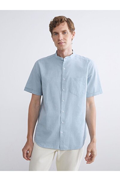 LC Waikiki Cămașă bărbătească LCWAIKIKI Classic Regular Fit cu guler Hakim di...