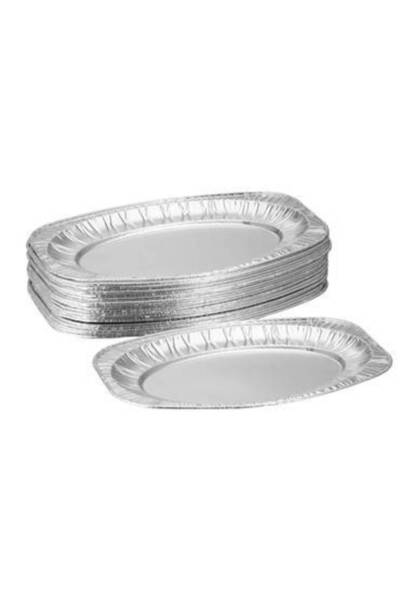 Generic Medium oval tin plate, pack of 25