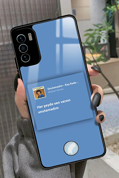 Reeder S19 Max Pro S Uyumlu Müslüm Gürses Şarkı Sözü Tasarımlı Glossy Premium...