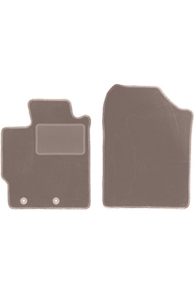 Other Covorașe față bej pentru: Toyota Yaris III FL hatchback (2017-2020)