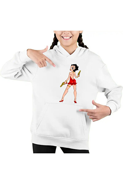 OEM Hanorac Copii Fete Betty Boop Mafioata Bonnie Clyde