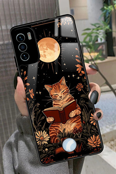 Reeder S19 Max Pro S Uyumlu Kedi Tasarımlı Glossy Premium Kılıf