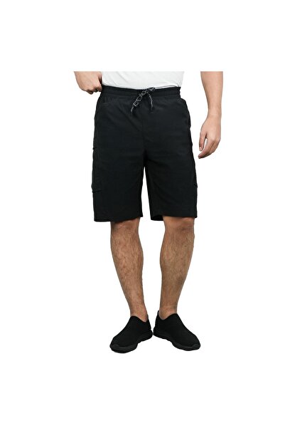 Giordano Men’s G-Motion Mid-Rise Relaxed Fit Nylon-Spandex Performance Shorts