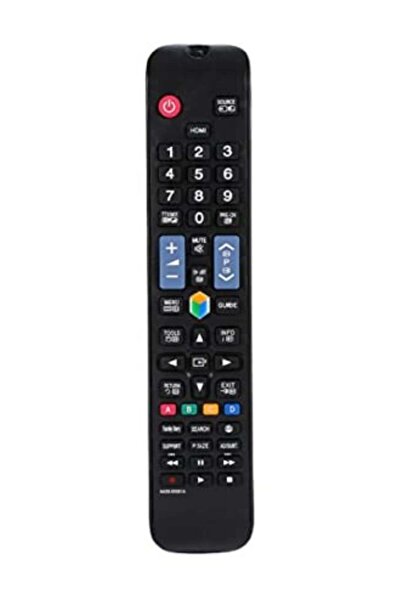 Generic جهاز تحكم عن بعد عالمي للتلفزيون الذكي باللون الأسود