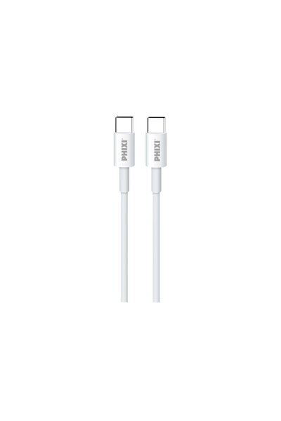Phixi Basic CB412T Type-C to Type-C USB Şarj Kablosu