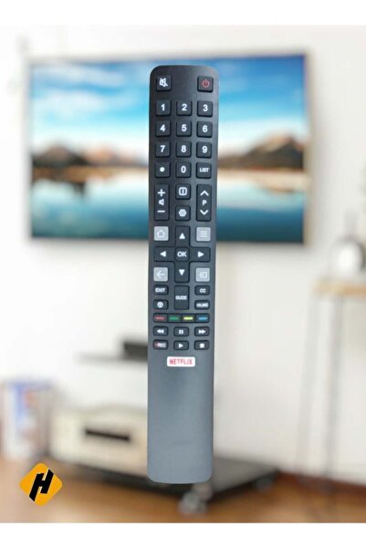 TCL جهاز تحكم عن بعد بديل RC802N لأجهزة التلفزيون الذكية LCD/LED/4K