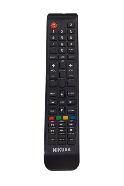 Generic جهاز تحكم عن بعد عالمي بديل يناسب جميع أجهزة تلفزيون NIKURA الذكية