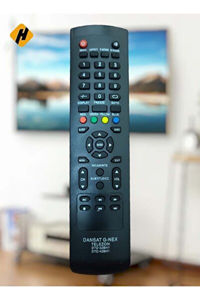 Generic Remote Control For Dansat G-Nex Telezon