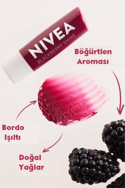 Carminella Kadın Parfüm Seti ( 100 ml Edt Parfüm 150 ml Deodorant ) + NıveaDudak Kremi Şeftali ve Böğürtlen