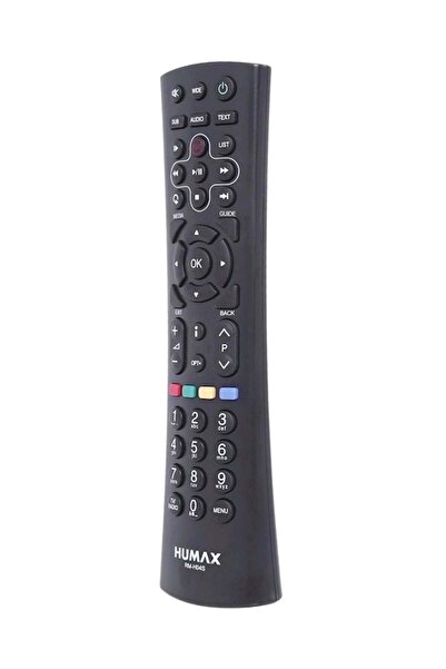 Generic Satellite Receiver Remote Control Black